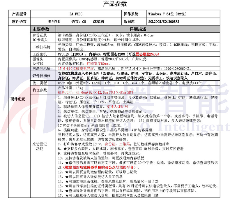 學(xué)校機(jī)關(guān)門(mén)衛(wèi)智能管理系統(tǒng)小區(qū)工廠(chǎng)寫(xiě)字樓訪(fǎng)客機(jī)人員進(jìn)出登記軟件